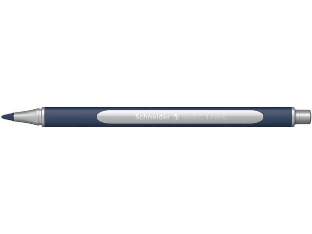 Metallic rollerball Schneider Paint-it 050 0,4mm zilver metallic