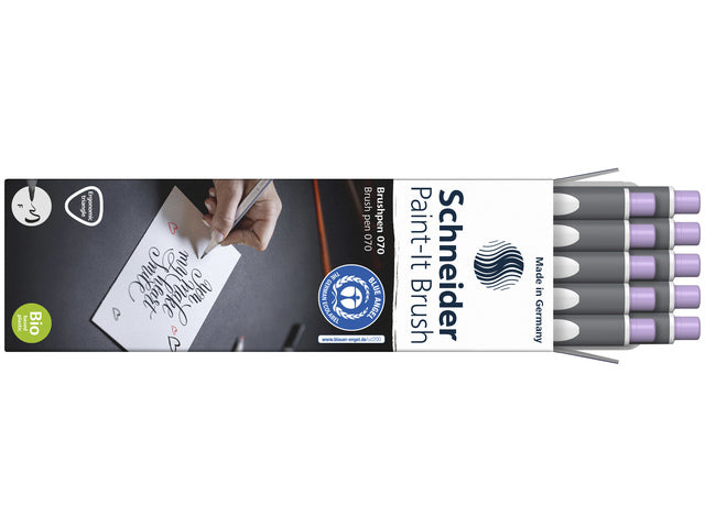 Penseelpen Schneider Paint-it 070 lila pastel