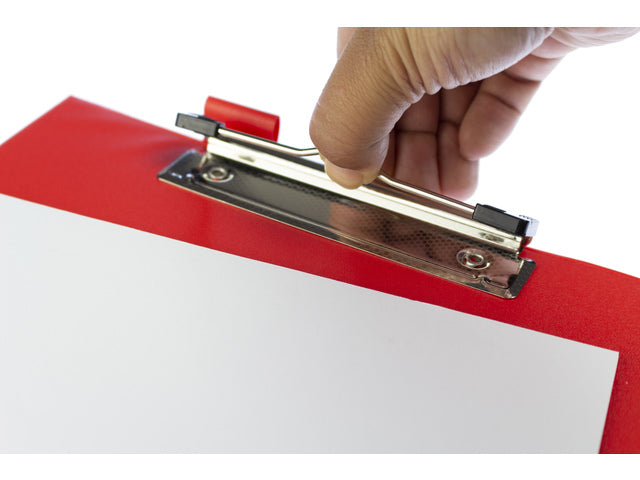 Klemmbrett Seco A4+ m klep rood