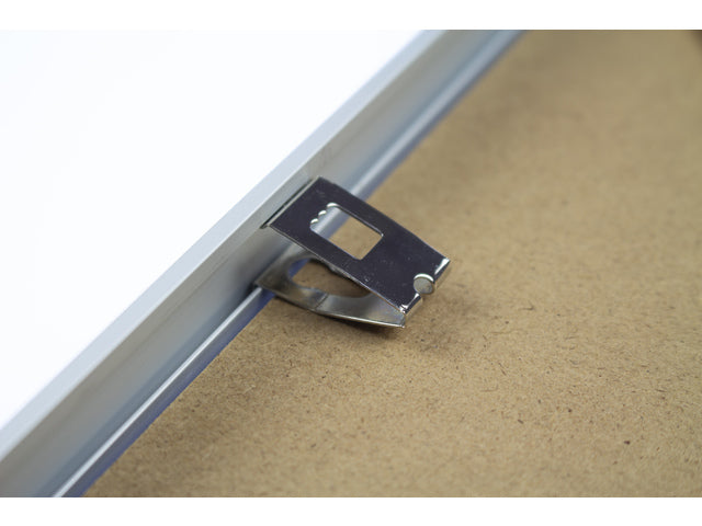 Fotolijst Seco A2 zilverkleur Geborsteld aluminium. 11 mm
