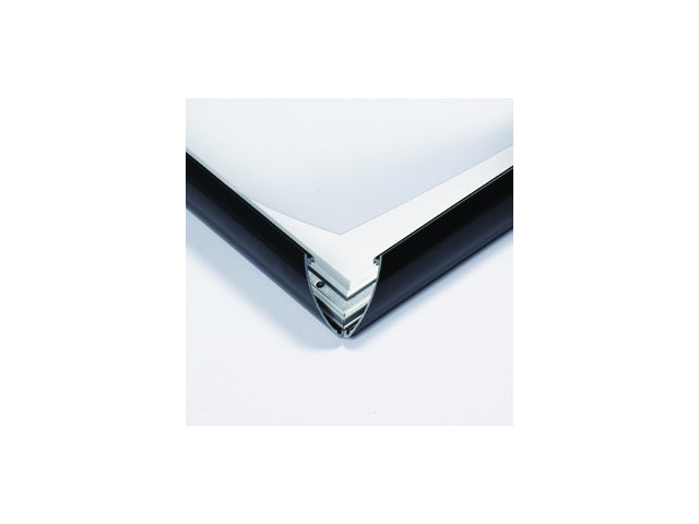 Klicken Sie auf Seco A2, schwarz, 25 mm Aluminiumrahmen, Anti-Eichel-PVC-Vorderseite