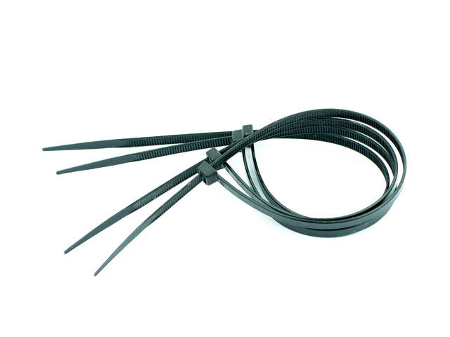 Kabelbinder Seco zwart 4,6mm x 300mm. 100ste