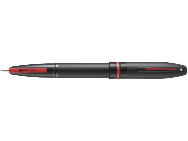 Vulpen SHEAFFER Icon E9108 F Matzwarte lak rode PVD-afwerking
