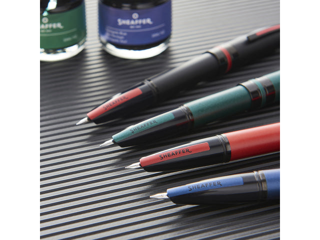 Vulpen SHEAFFER Icon E9110 M Matte blauwe lak zwarte afwerking