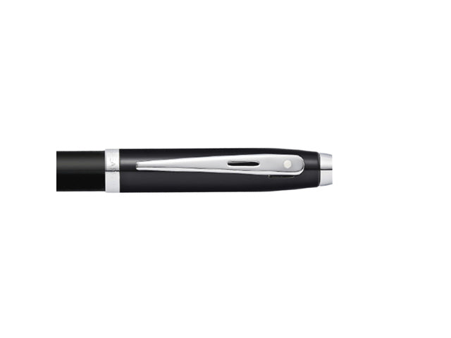 Vulpen SHEAFFER 100 E9317 F Matzwart vernikkeld