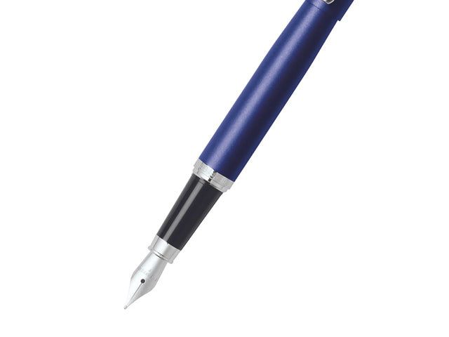 Vulpen SHEAFFER VFM E9401 F Neonblauw nikkel geplateerd