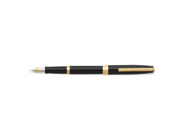Vulpen SHEAFFER Sagaris E9471 M Glanzend zwart goudkleurig