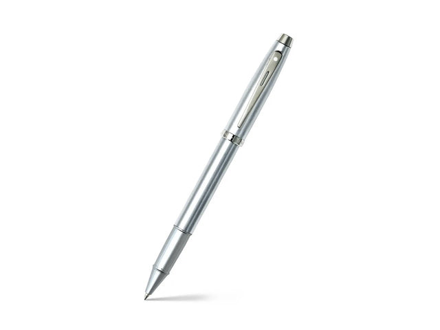 Rollerball SHEAFFER 100 E9306 Geborsteld chroomnikkel geplateerd
