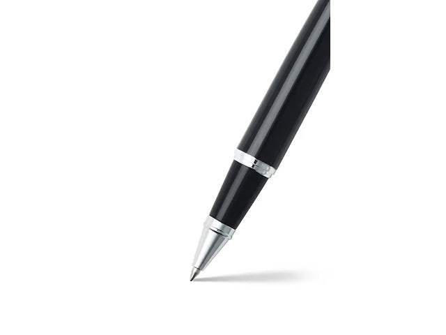 Rollerball SHEAFFER 300 E9312 Glanzend zwart verchroomd