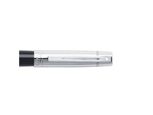 Rollerball SHEAFFER 300 E9314 Zwarte schacht chromen dop verchroomd