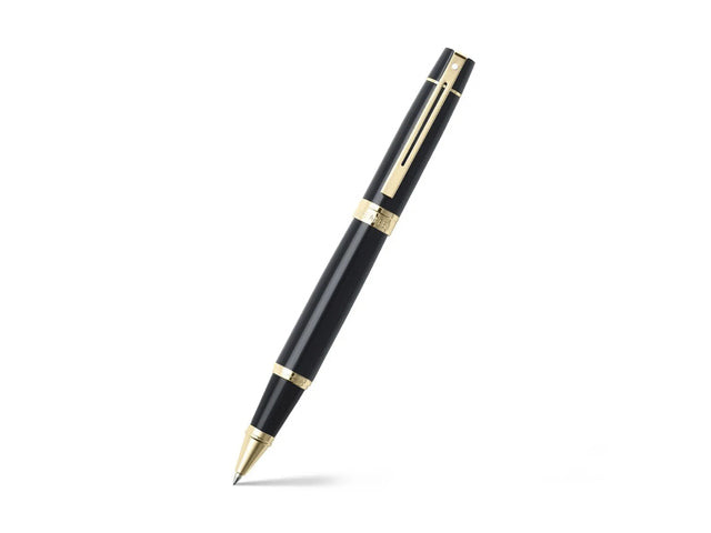 Rollerball SHEAFFER 300 E9325 Glanzend zwart goudkleurig