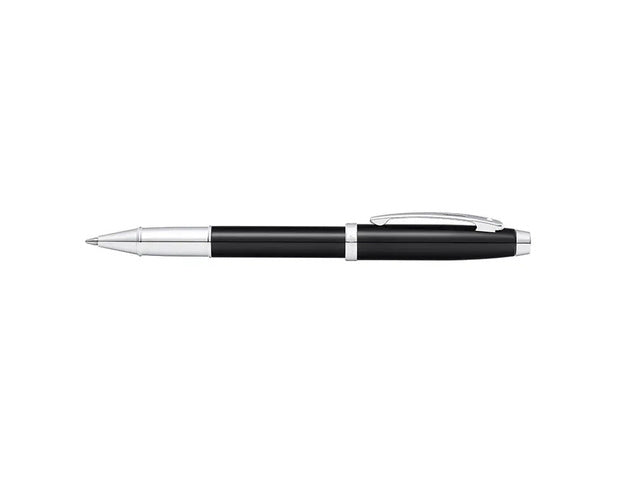 Rollerball SHEAFFER 100 E9338 Schwarzlack glänzend verchromt