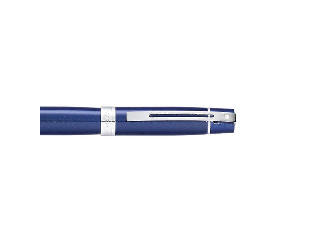 Rollerball SHEAFFER 300 E9341 Glanzend blauw verchroomd
