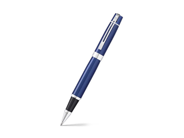 Rollerball SHEAFFER 300 E9341 Glanzend blauw verchroomd