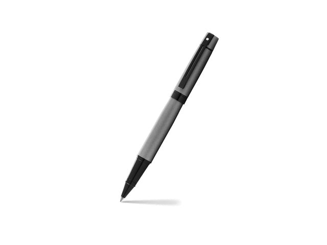 Rollerball SHEAFFER 300 E9345 Matgrijze lak gepolijst zwart