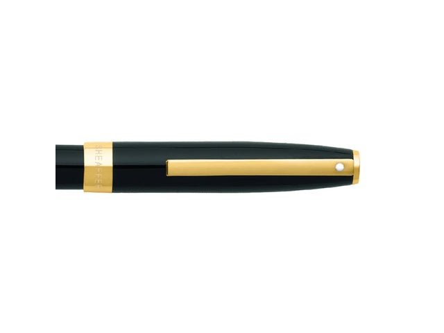 Rollerball SHEAFFER Sagaris Glanzend zwart goudkleurig