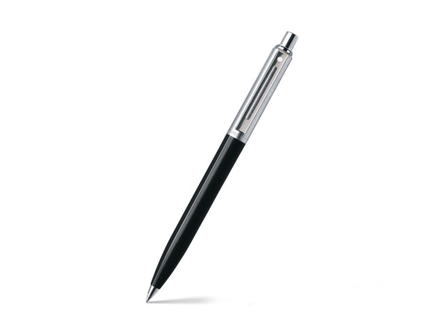 Balpen SHEAFFER SENTINEL 321 Zwart geborsteld chroom verchroomd