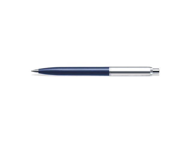 Kugelschreiber SHEAFFER SENTINEL 321 Blau gebürstetes Chrom verchromt