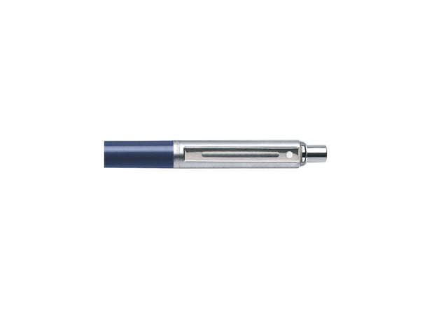 Kugelschreiber SHEAFFER SENTINEL 321 Blau gebürstetes Chrom verchromt