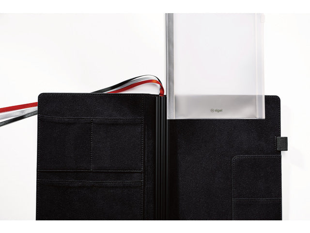 Accessoireszak Conceptum Flex A5, grijs met ritssluiting