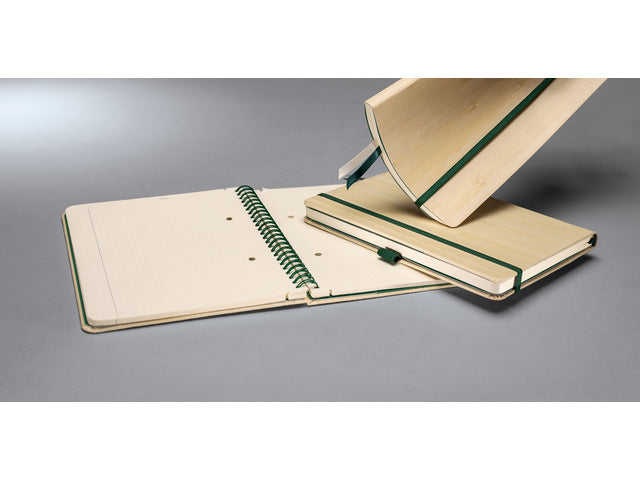 Notitieboek Conceptum Nature Edition Bamboo A5 puntgelijnde softcover.