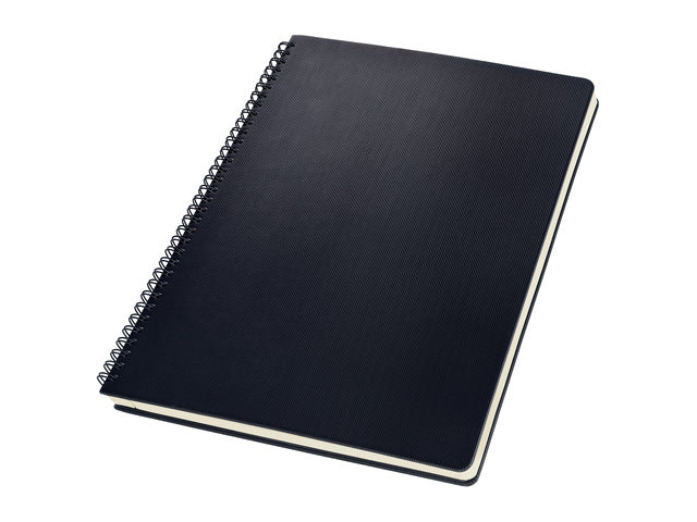 Benachrichtigungsblock Conceptum A4 schwarz 5 mm schwarz Hardcover. 160 Seiten, 80 Gramm chamoiskleriges Papier. Mit Quickpocket. 4-Loch-Perforation, Datumsmarkierung. PEFC-zertifiziert.