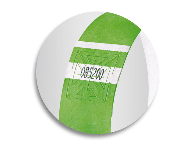 Sigel-Abendband, superweich, 255 x 25 mm, 120 Stück, neongrün