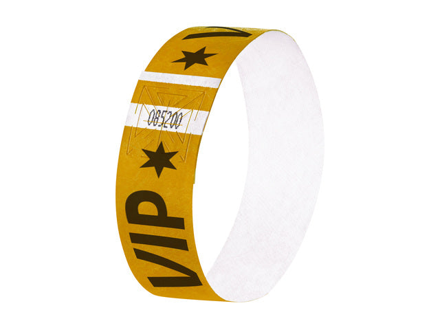 Evenementenbandjes Sigel superzacht, 255x25mm 120 stuks VIP