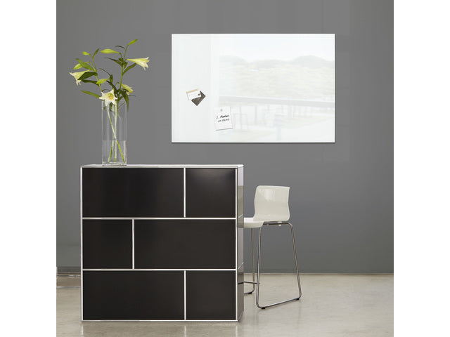 Glasmagneetbord Sigel Artverum 600x400x15mm super wit