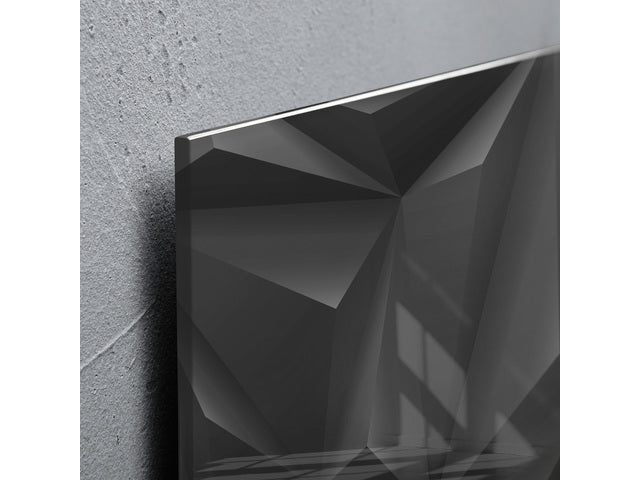 Glasmagnetbrett Sigel Artverum 910x460x15mm Black Diamond