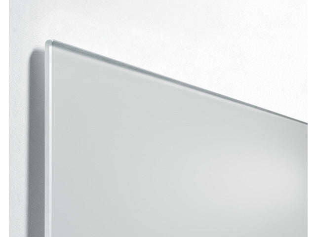 Glasmagneetbord XL Sigel mat super wit 2000x1000x18mm 2 magn