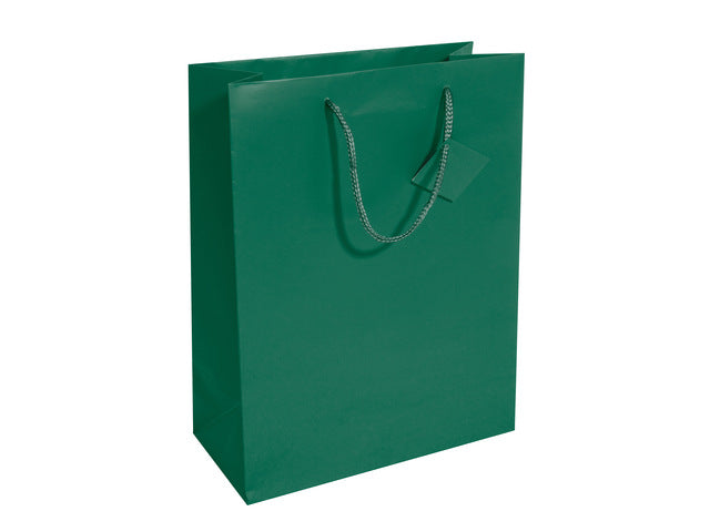 Cadeautas Sigel groot, opaal groen