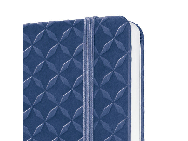 Benachrichtigungsbuch Sigel Jolie Flair A6 Hardcover geliniet Indigo blauw