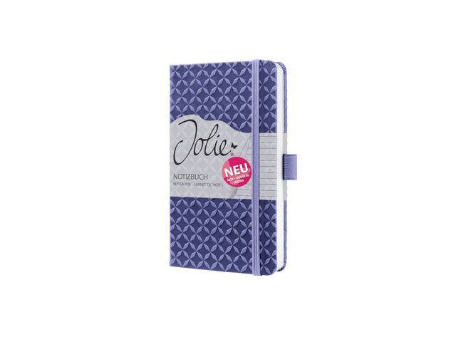 Notizbuch Jolie Flair A6 DARK PURPLE geliniet 174 Seiten 80 g HC