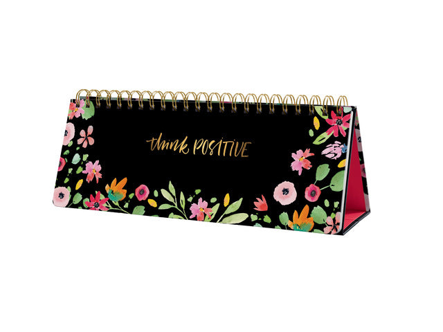 Weekplanner Inspire A4 liggend met GRATIS bureauonderlegger Flower Love (JS200)