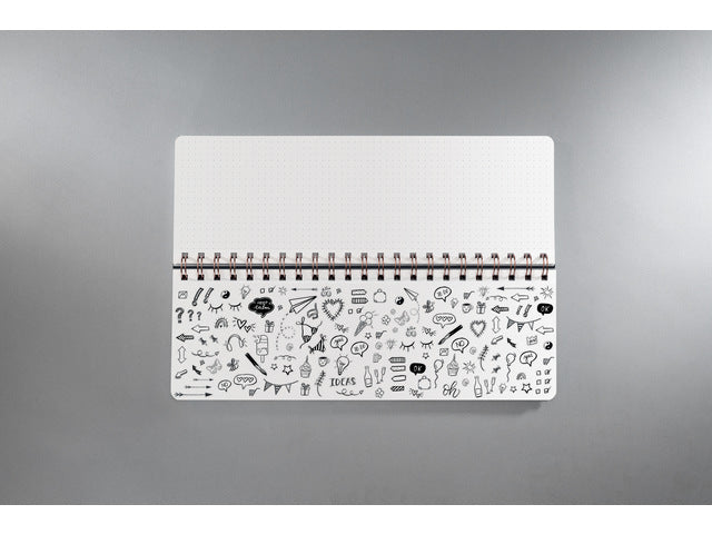 Weekplanner Beauty (EN), aktualisiert 300x114x17 mm Flower Love Hardcover