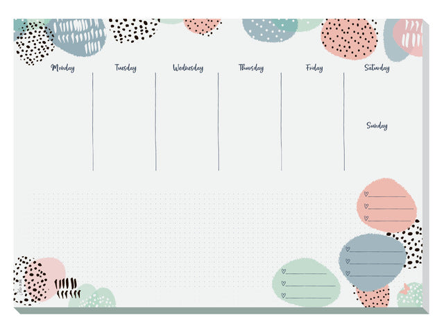 Dagplanner Inspire A5 GRATIS bureauonderlegger Rose Inspiration (JS201)