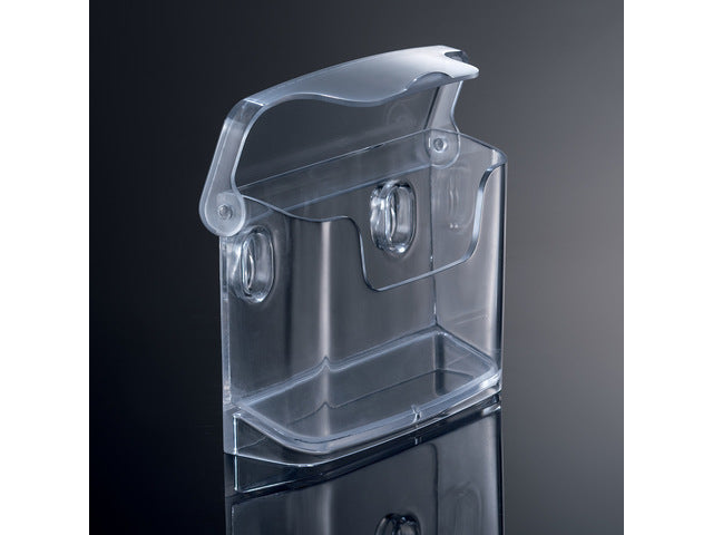 Buitenvisitekaarthouder Sigel wandmodel 105x76x45mm transparant acryl