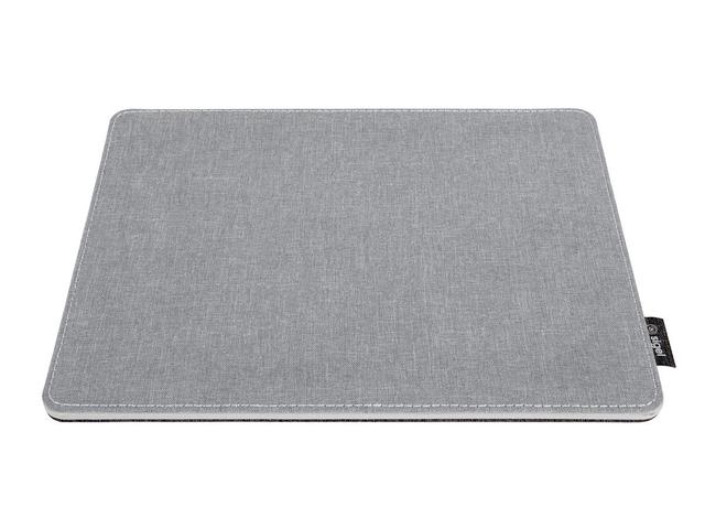 Muismat EYE STYLE l.grijs- zwart 250x200x7mm