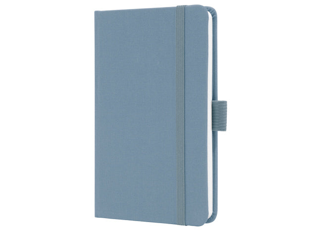 Notitieboek Jolie Feel A6 POEDERBLAUW gelinieerd 174pag 80gr HC