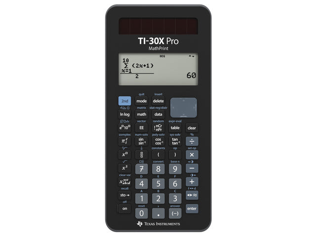Calculator TI-30XPROMP