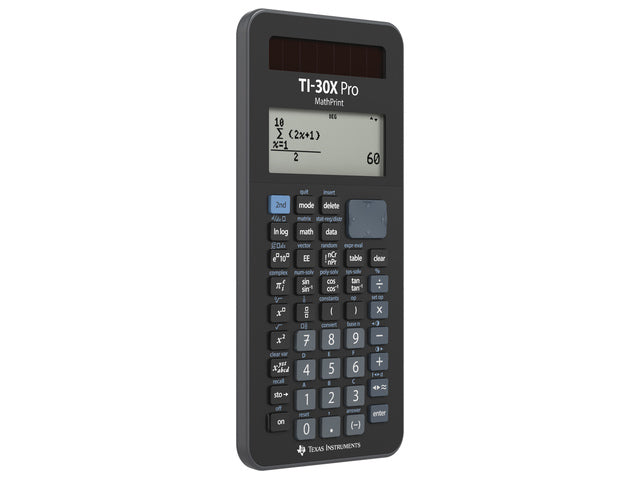 Calculator TI-30XPROMP