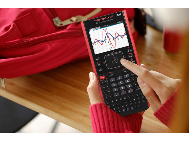 Grafische calculator Nspire CX II-T CAS met onderwijs software