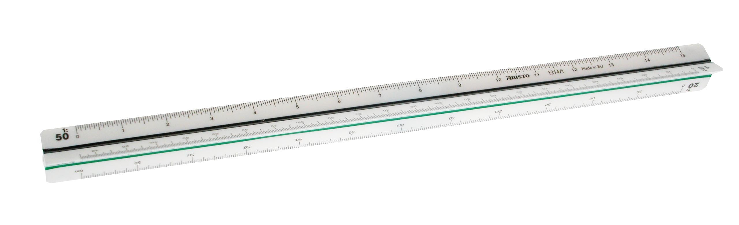 Schaalstok Aristo 30 cm 1:15:20:25:33 1/3: 50:100
