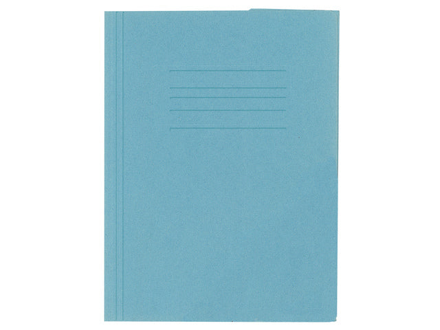 Dossiermap Kangaro folio 240 gram gerecycled karton blauw