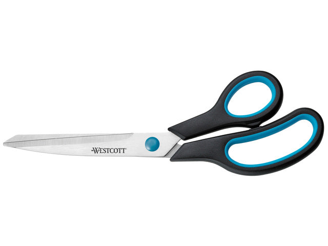 Schaar Westcott 24,7cm Easy Grip RVS Softgrip