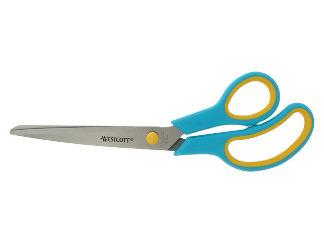 Scharenset Westcott Easy grip 3dlg 14/20,1/24,7cm türkis/ meloengeel RVS