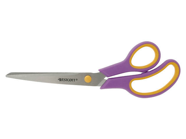 Scharenset Westcott Easy Grip 3dlg 14/20/24,5cm Cassis / Meloengeel RVS
