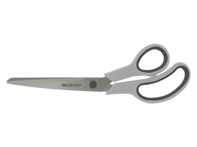 Scharenset Westcott Easy grip 3dlg 14/20/24,5cm hellgrau/anthrazit RVS