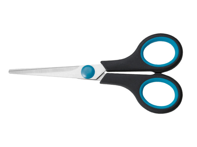 Scharenset Westcott Easy grip 3dlg 14/20/24,5cm schwarz / blau RVS